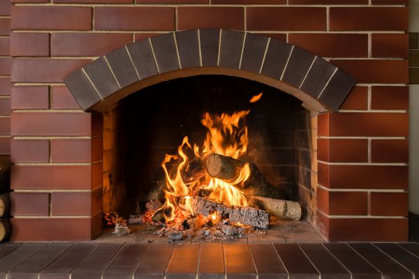 Brick Fireplace Installation in Marysville