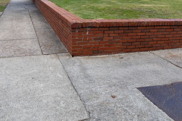 Brick Retaining Wall Repair in Marysville